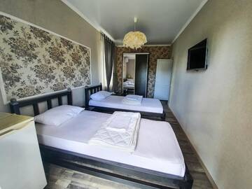 Фото номера Небольшой двухместный номер с 2 отдельными кроватями Отель Park Hotel U Monastirya г. Новый Афон 5