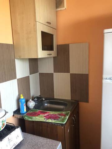 Фото номера Апартаменты с 1 спальней Апартаменты Apartment on Lakoba 34 г. Новый Афон 18